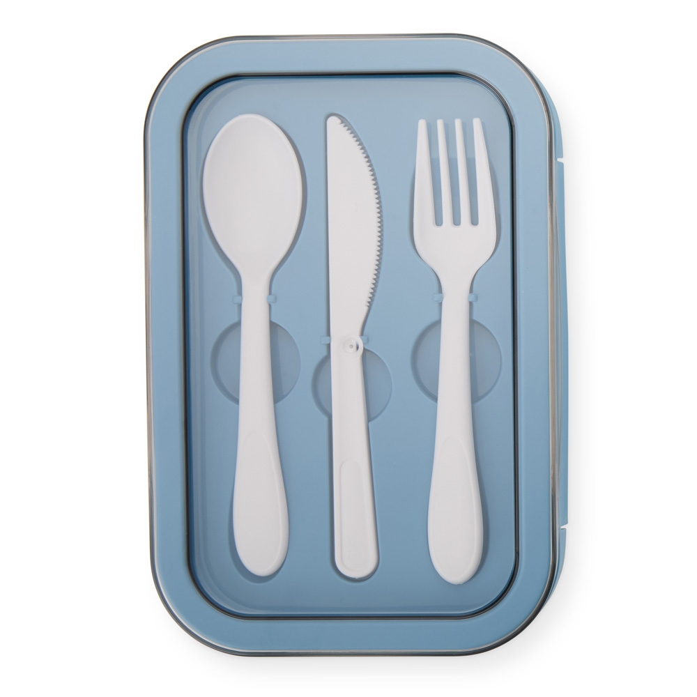 Marmita Hermetica Plastica 1L AZUL