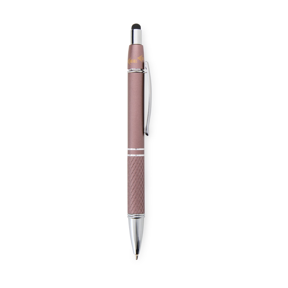 Caneta Metal Touch Antiestresse MARROM