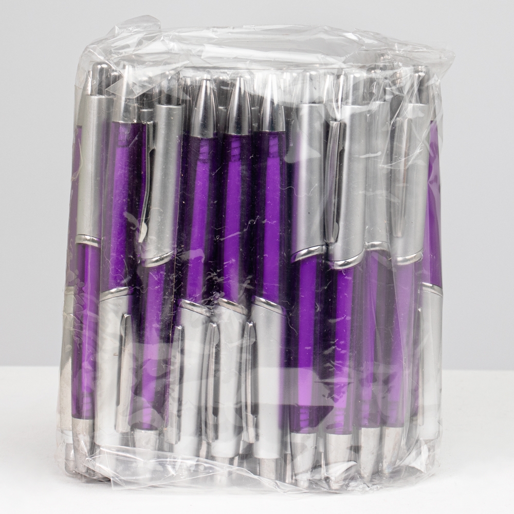 Pacote com Caneta Plastica