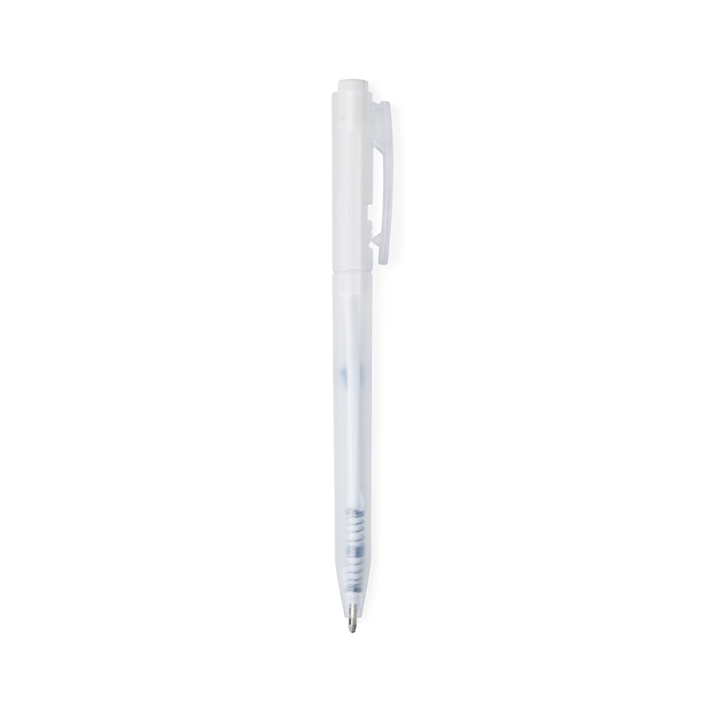Caneta Plastica TRANSPARENTE