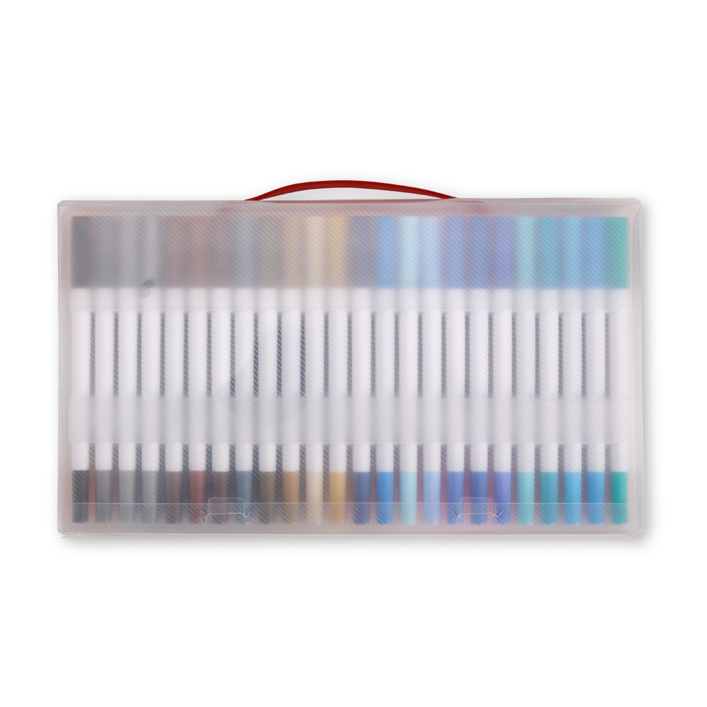 Kit Canetinhas Ponta Dupla Cores 24799d3