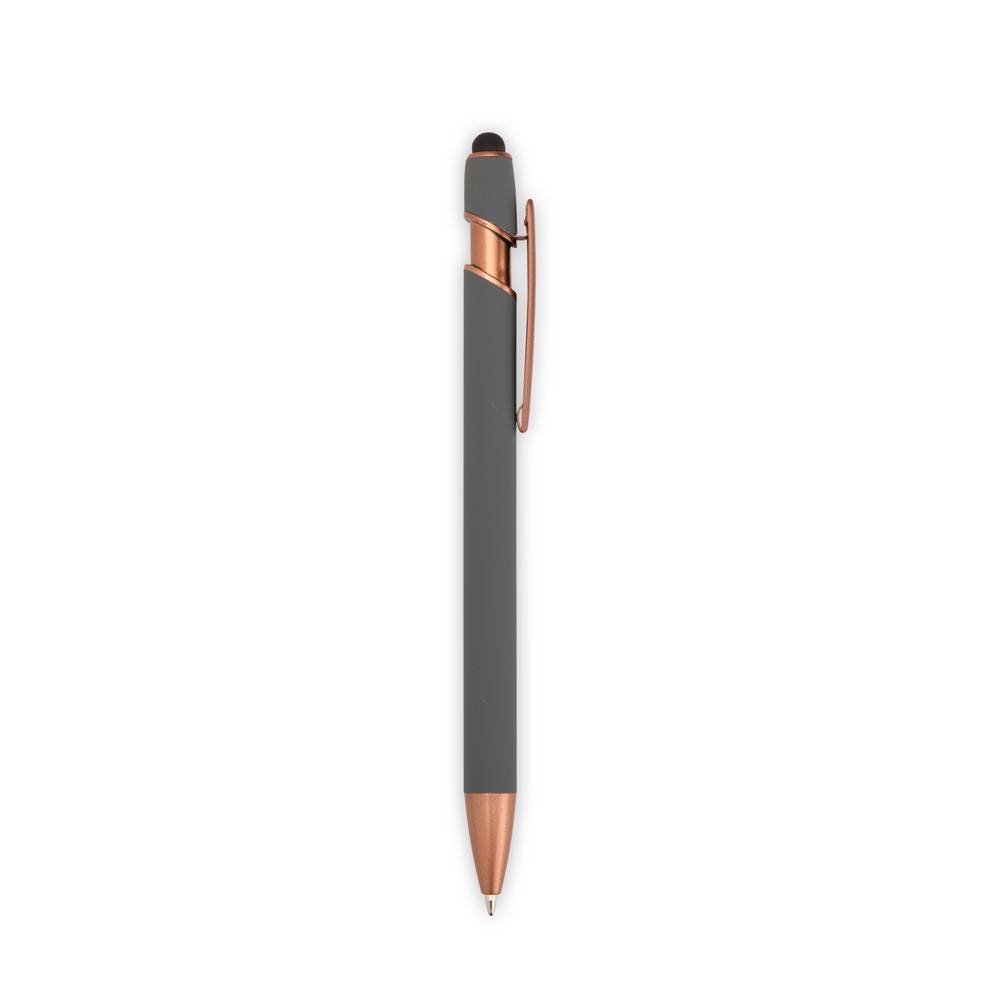 Caneta Metal Touch CINZA