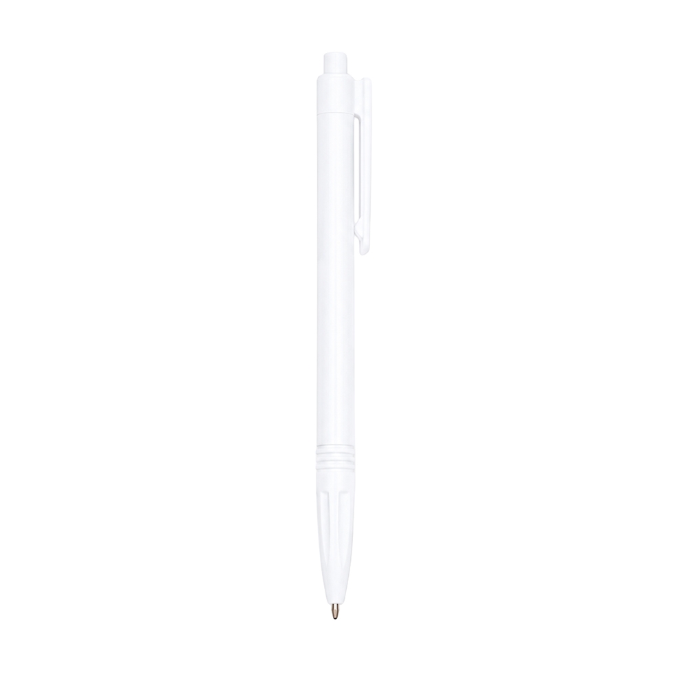 Caneta Plastica BRANCO