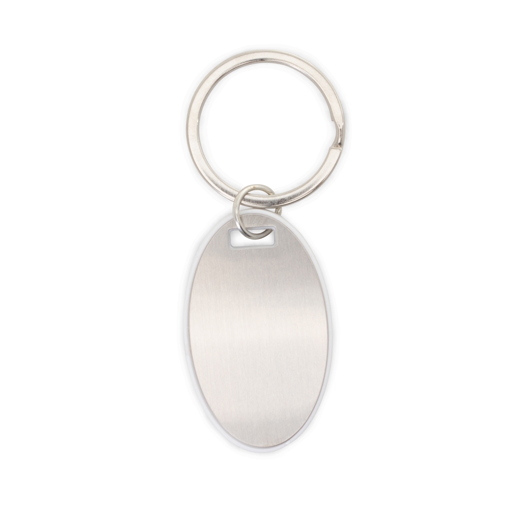 Chaveiro Plastico BRANCO