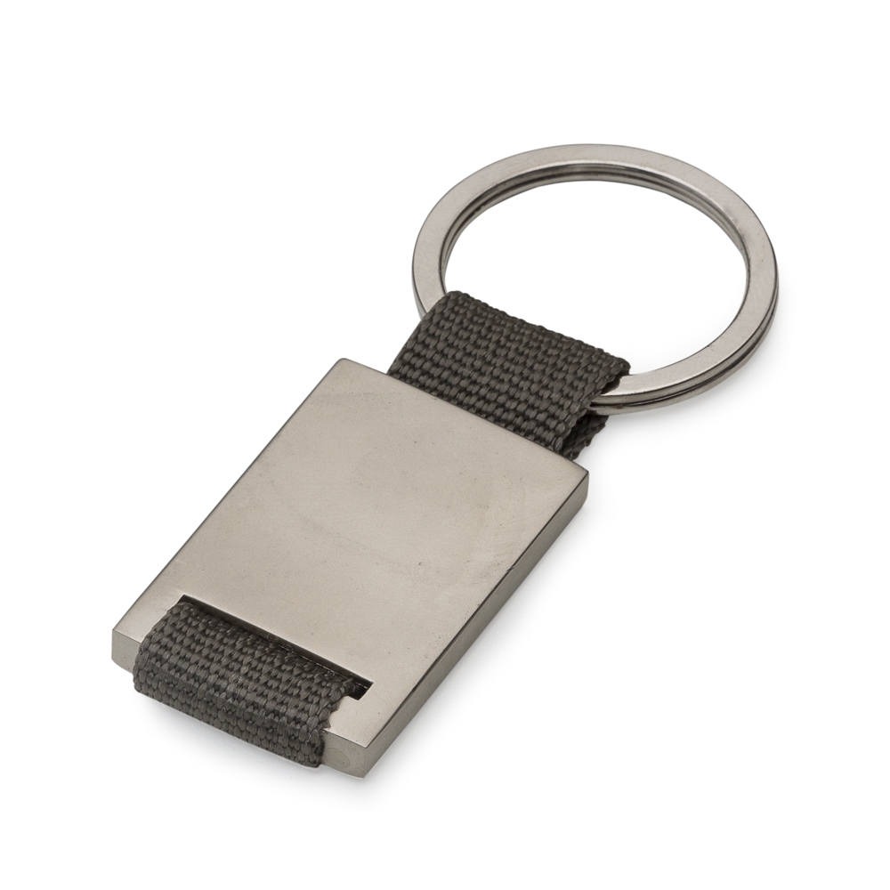 Chaveiro Metal com Nylon CINZA 2216d1