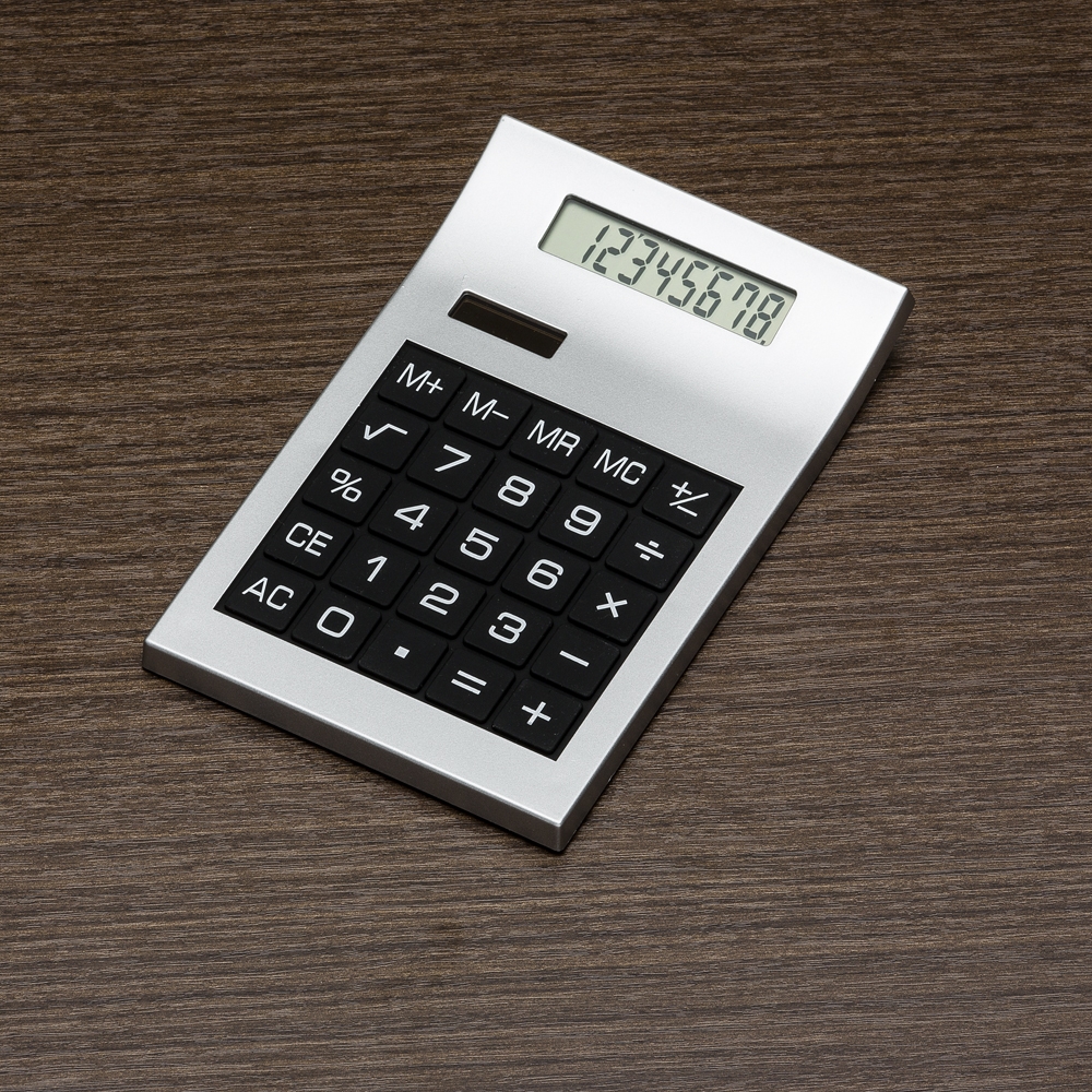 Calculadora Digitos PRATA 3917d1