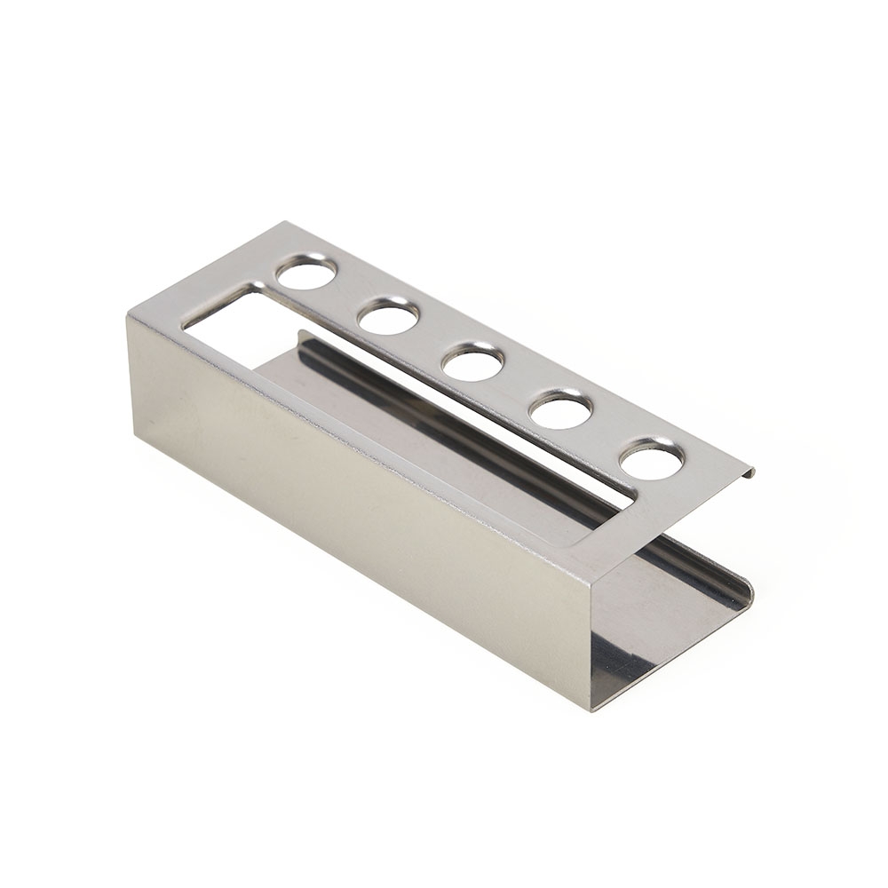 Porta Cartao e Caneta de Mesa em INOX Espelhado