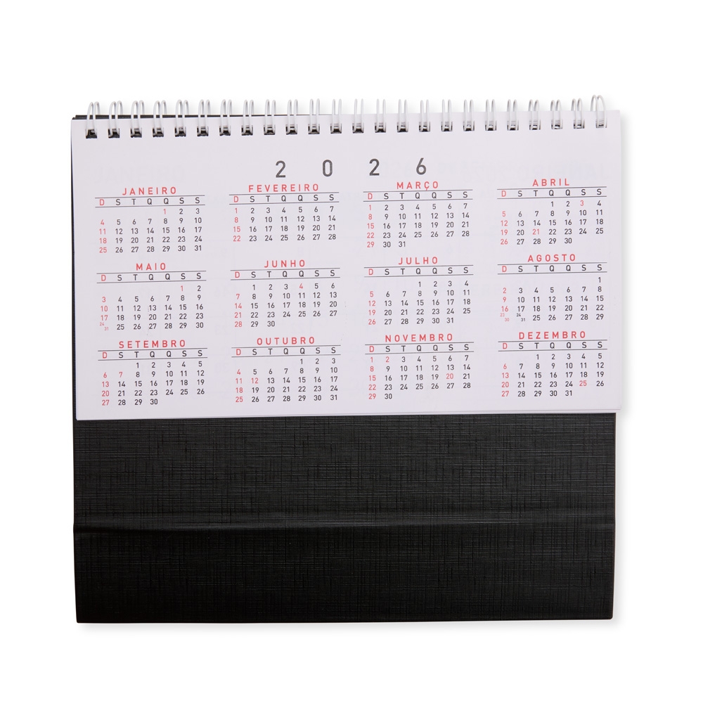 Calendario de Mesa PRETO
