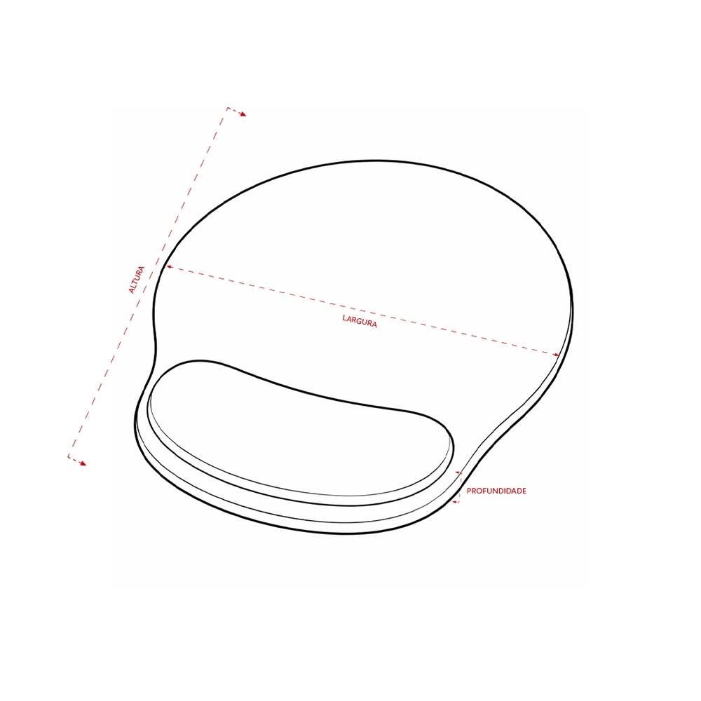 Mouse Pad Ergonomico 27361d3