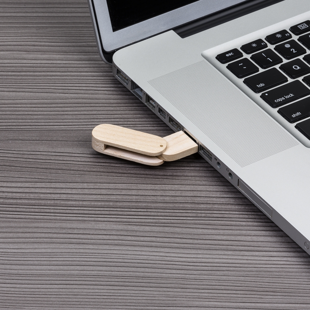 Pen Drive 4GB Bambu Giratorio MADEIRA 4361d1