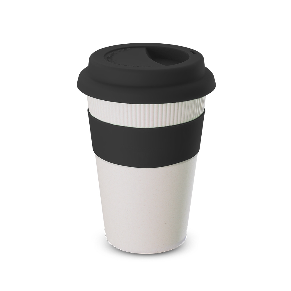 Copo Fibra de Bambu 450ml PRETO