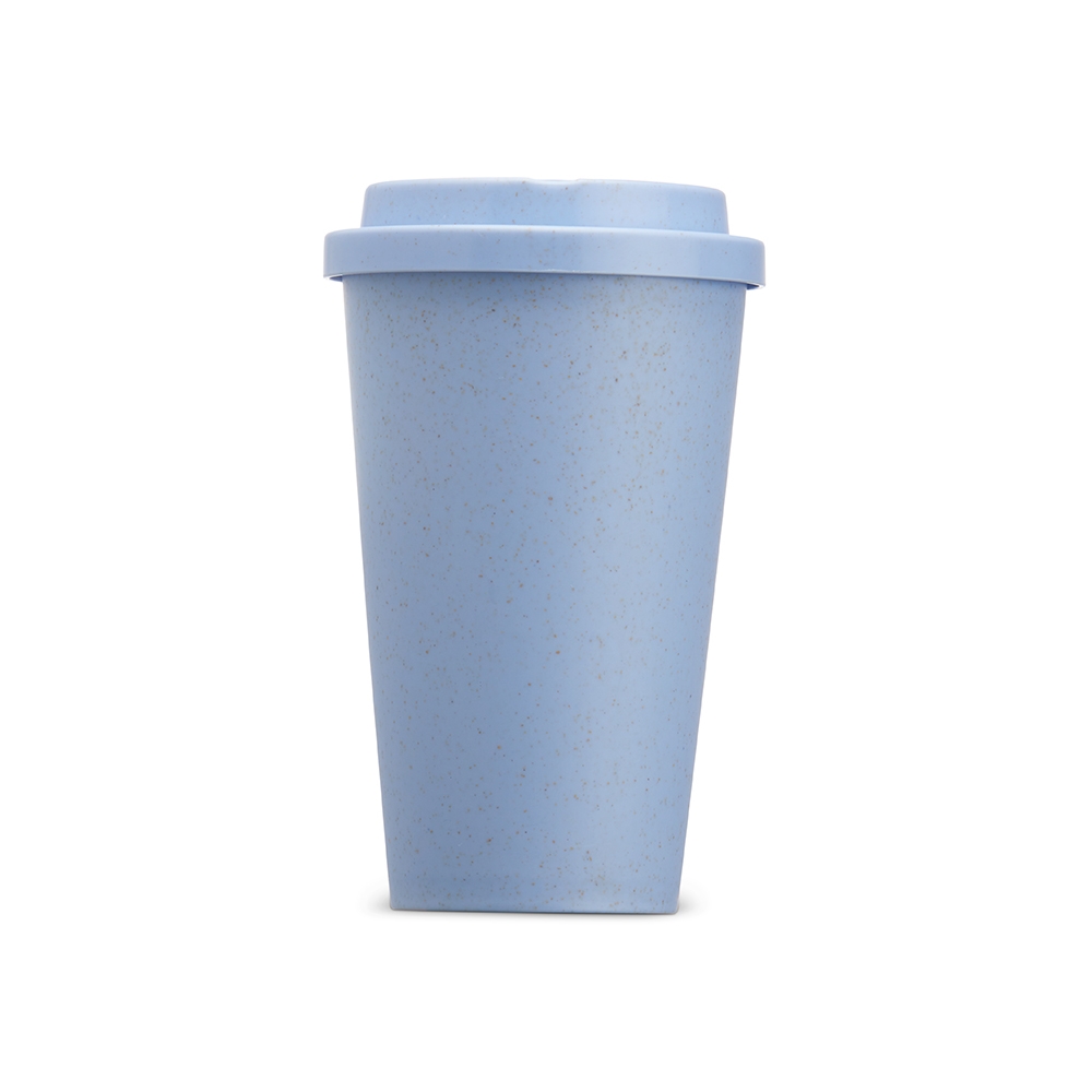 Copo Fibra de Bambu 450ml AZUL
