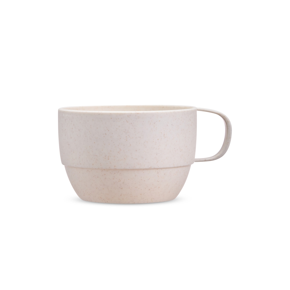 Caneca Palha de Trigo 300ml BEGE