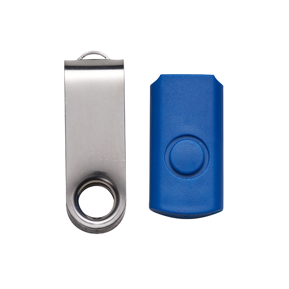 Carcaca Pen Drive Giratorio Brilhante AZUL 9673d1