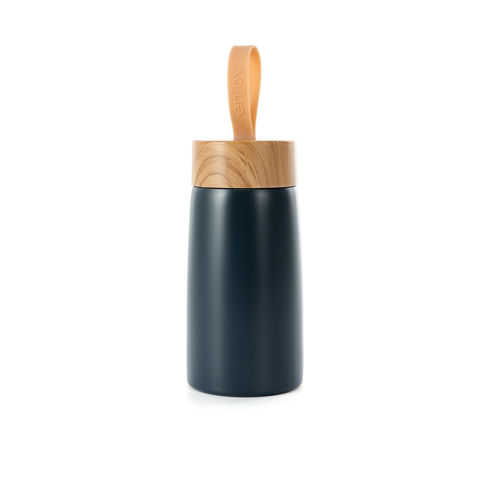 Garrafa Inox Parede Dupla 250ml CINZA