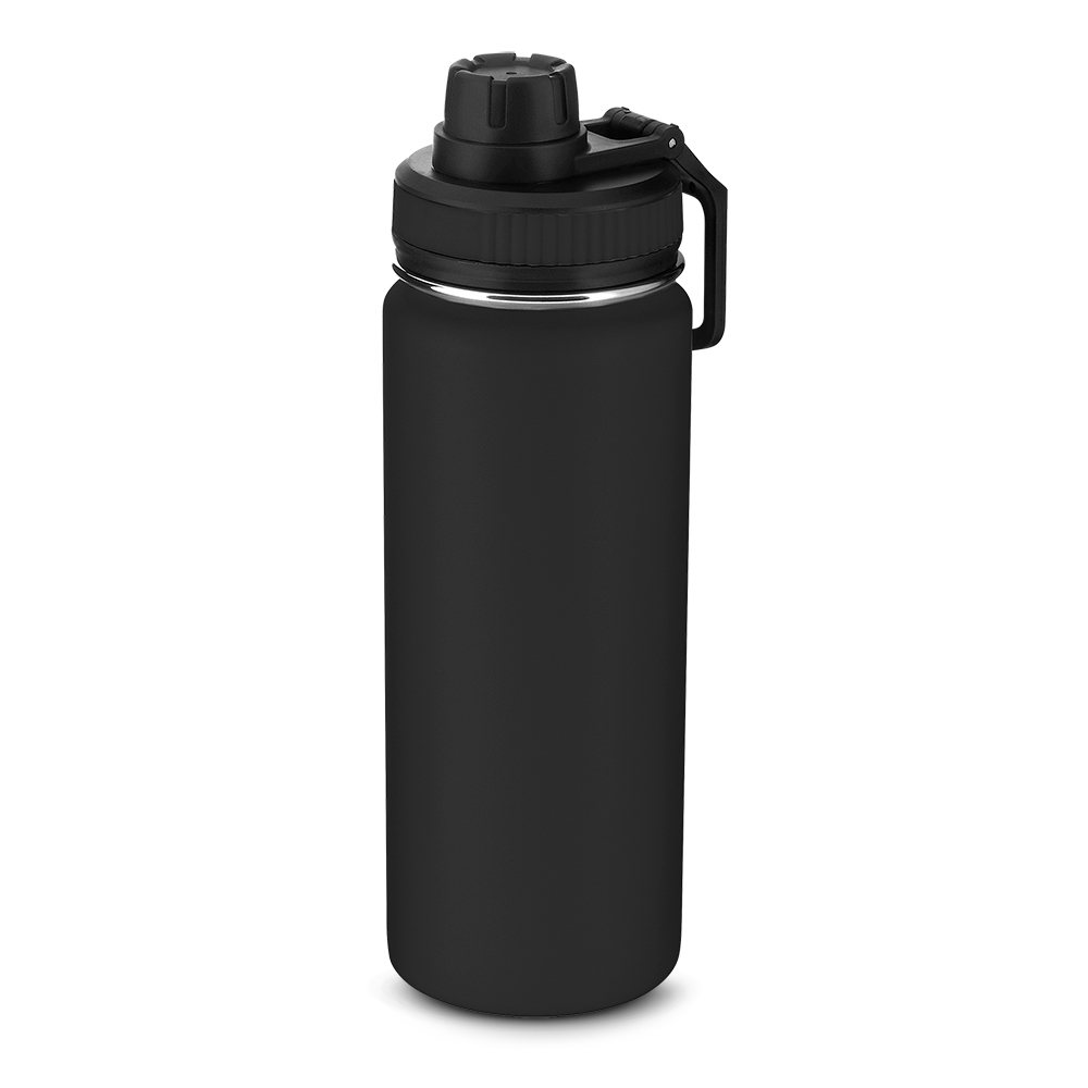 Garrafa Aco Inox 550ml PRETO