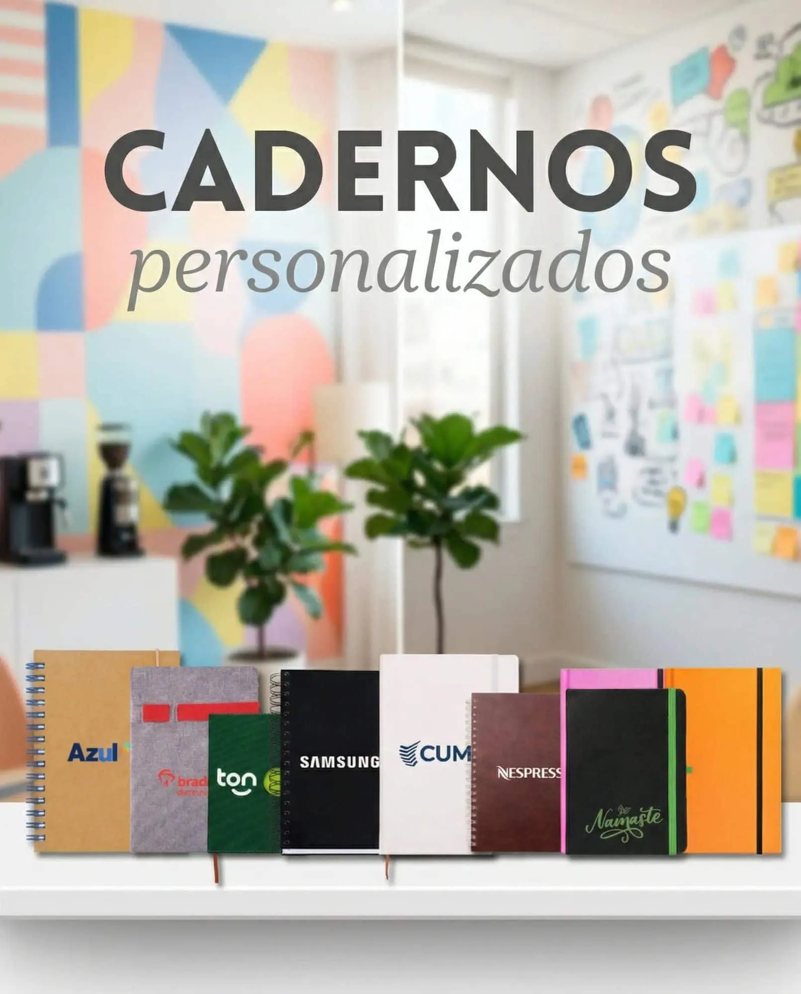 Cadernos personalizados